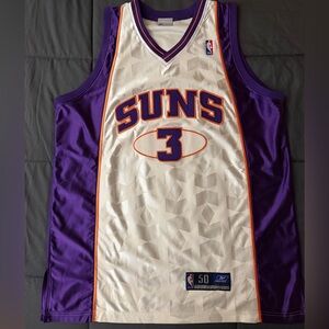 Lightly Used Reebok Phoenix Suns #3 blank back jersey sz 50